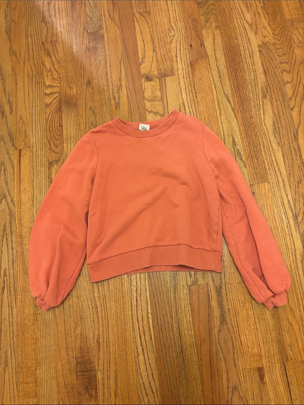 a new day Coral Crewneck Sweatshirt